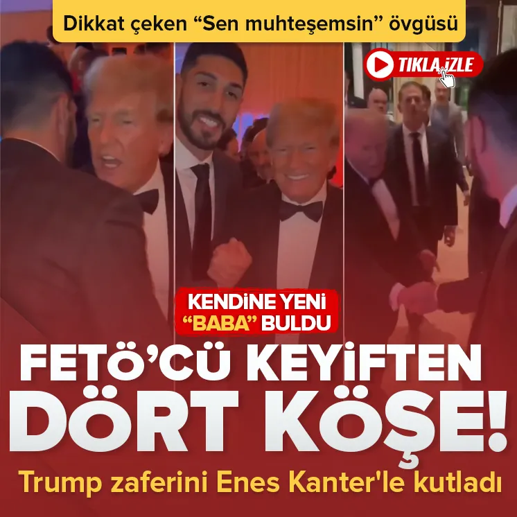 Trump FETÖcü Kanteri evindeki partiye davet etti