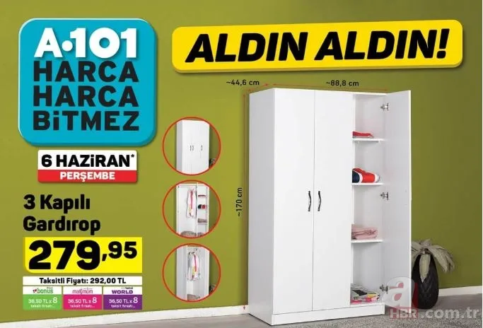 A101 aktüel ürünler kataloğu 6 Haziran beklenen fırsat geldi! A101 1-7 Haziran indirimli ürünler neler? 9