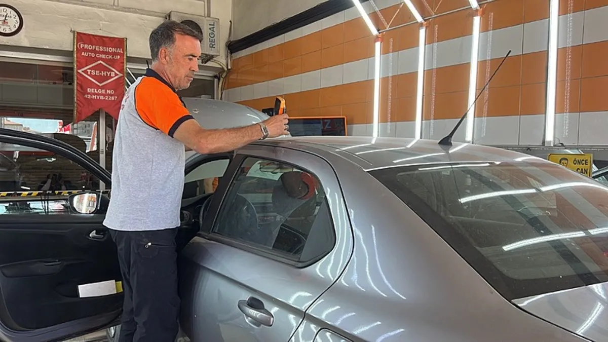 Satın almak istediği otomobili ekspertize götürünce şok oldu! 7 farklı otomobili birleştirmişler