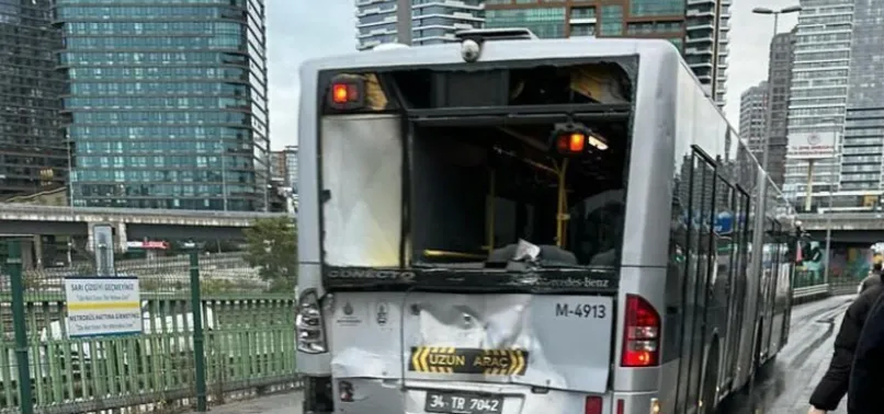 Son dakika: Kadıköy'de metrobüs kazası: Çok sayıda ekip sevk edildi