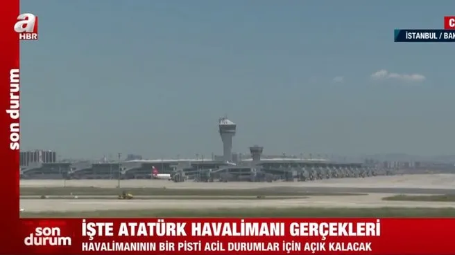 Atatürk Havalimanı millet bahçesine dönüşüyor! İşte Atatürk Havalimanı gerçekleri