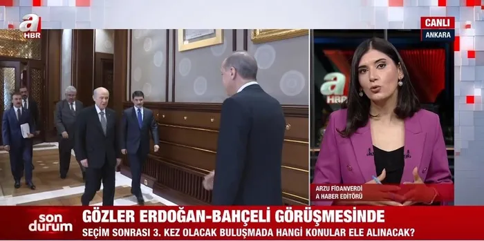 Beştepe’de önemli zirve! Başkan Erdoğan MHP lideri Bahçeli ile görüştü