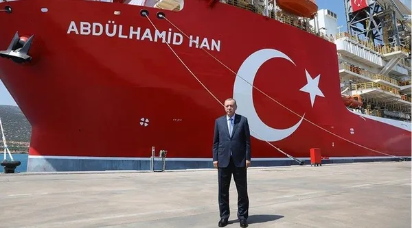 Abdülhamid Han sondaj gemisi Mersin açıklarına demirledi! Yeni görev öncesi hazırlıklara hız verildi