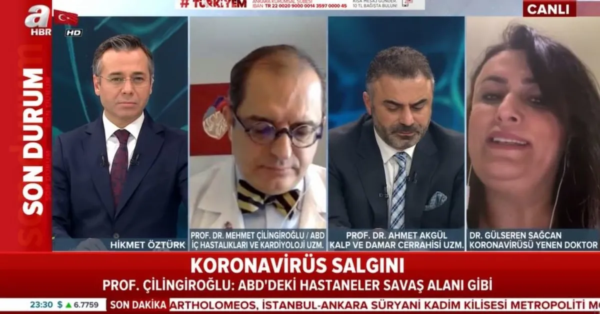 ABD'de sağlık sistemi yerle bir oldu: Koronavirüse yakalanan doktorlar çalıştırılıyor