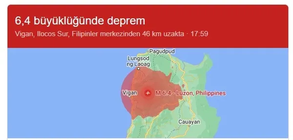Son dakika: Filipinler 6,4'lük deprem ile sallandı - 1