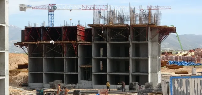 Malatya’da deprem konutlarında çalışmalar hızlandı: Yaklaşık 70 bin konut yapılacak