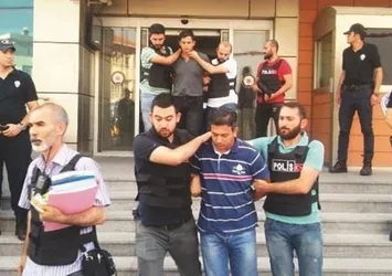 6 canı tankla ezen caniler tutuklandı