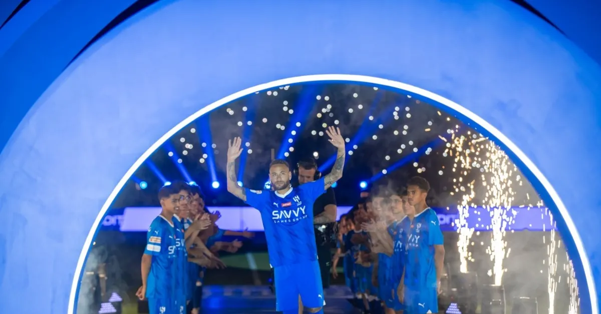‘Kral’ Neymar! Böyle tören görülmedi