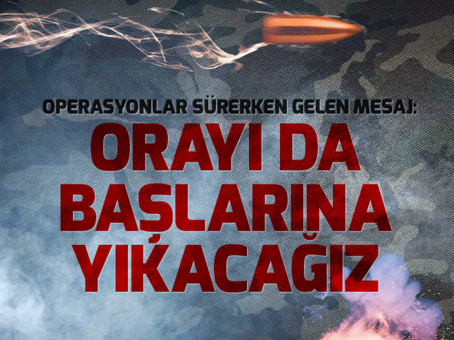 Başbakan Yıldırım: Orayı da başlarına yıkacağız
