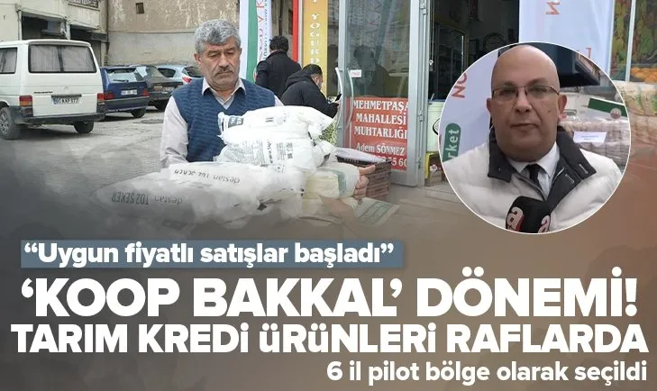 Türkiye’de ’Koop Bakkal’ dönemi!