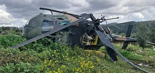 İzmir’de hareketli anlar! Askeri helikopter acil iniş yaptı