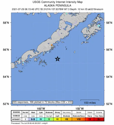 Son dakika: ABD’de 8.2 büyüklüğünde deprem! ABD’de korkutan deprem! ABD’de tsunami uyarısı!