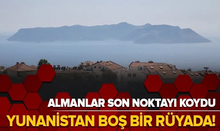Alman gazetesi noktayı koydu: Yunanistan boş bir rüyada!