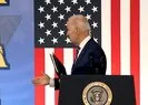 ABD Başkanı Joe Biden boşlukla tokalaştı