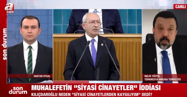 CHP lideri Kemal Kılıçdaroğlu 7 yıldır aynı sözleri söylüyor! Melik Yiğitel’den A Haber’de ’Siyasi cinayet’ deşifresi