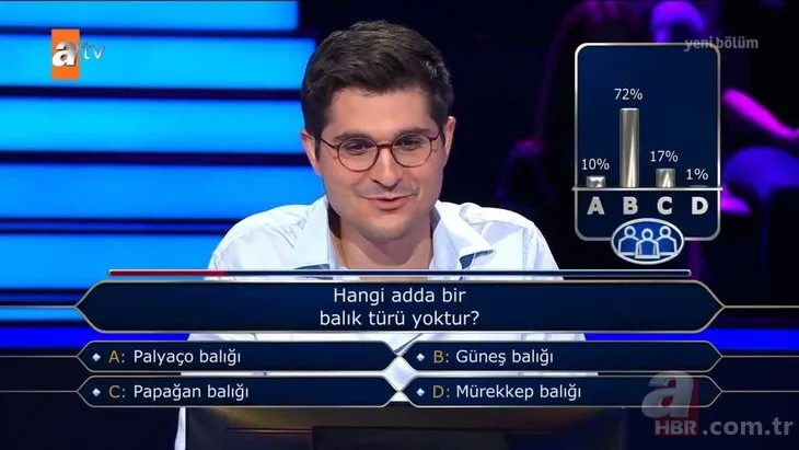 Milyoner'e damga vuran yarışmacı: Bu soruda elenmek marifet ister! ''Onur öğrencisi olarak mezun oldum'' dedi ama...