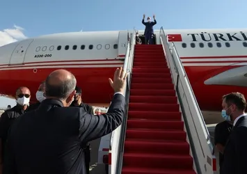 Başkan Erdoğan KKTC’den ayrıldı