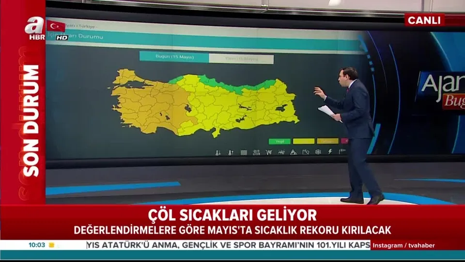Son dakika: Meteoroloji uyardı son 100 yılın en yükseği... |Video