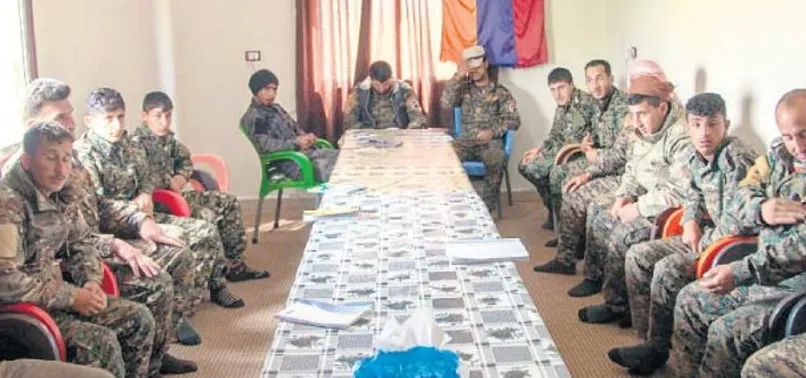 Teröristler Türkiye'ye karşı Ermeni taburu kurdu!