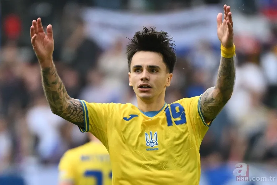 Galatasaray Ukraynalı yıldızın peşinde! Orta sahaya bomba isim 25