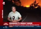 Muğla’da orman yangını! A Haber muhabiri bölgedeki son gelişmeleri aktardı