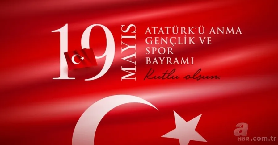 19 MAYIS RESİMLİ KUTLAMA MESAJLARI: Türk bayraklı, Atatürk resimli 19 Mayıs kutlama mesajları! Instagram story, Facebook, Twitter 19 Mayıs paylaşımları... 4