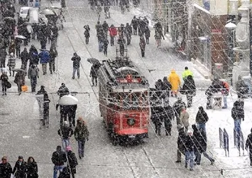 AKOM'da kar için kriz masası kuruldu