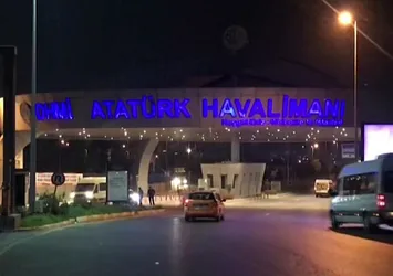 Atatürk Havalimanı'nda hareketli dakikalar