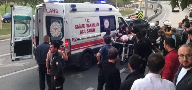 İstanbul’da pes dedirten olay! Yayaya çarpıp kaçtı sürücüyü çevredekiler yakaladı