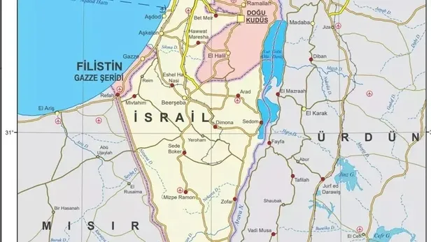 Filistin haritası ve nüfusu 2023 güncel | Filistin nerede, hangi kıtada yer alıyor, dini ve etnik yapısı nedir? Gazze şeridi yeri ve konumu