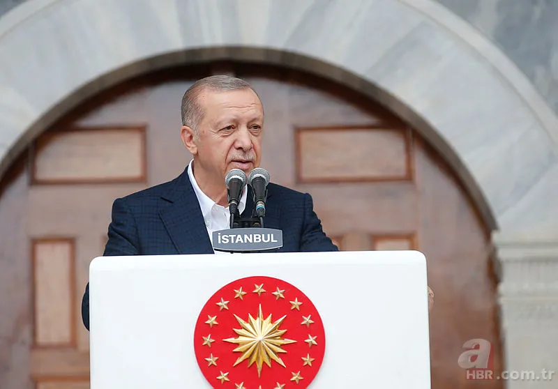 Başkan Erdoğan'dan Çorum'da toplu açılış töreni! Dikkat çeken pankart: 6’lı masa menüsü 2