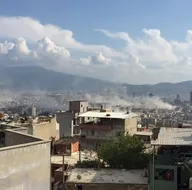 İzmirde 6,6 büyüklüğünde deprem meydana geldi! İşte ilk görüntüler