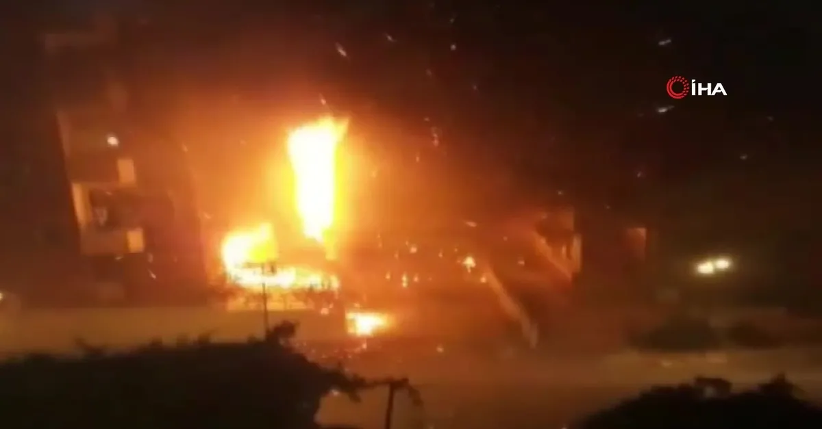 Reyhanlı'da korkutan patlama | Video