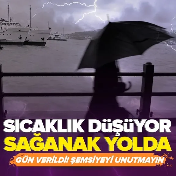 81 ilde sağanak yağış etkili olacak! Meteoroloji gün vererek vatandaşları uyardı! İstanbul Ankara İzmir hava durumu...