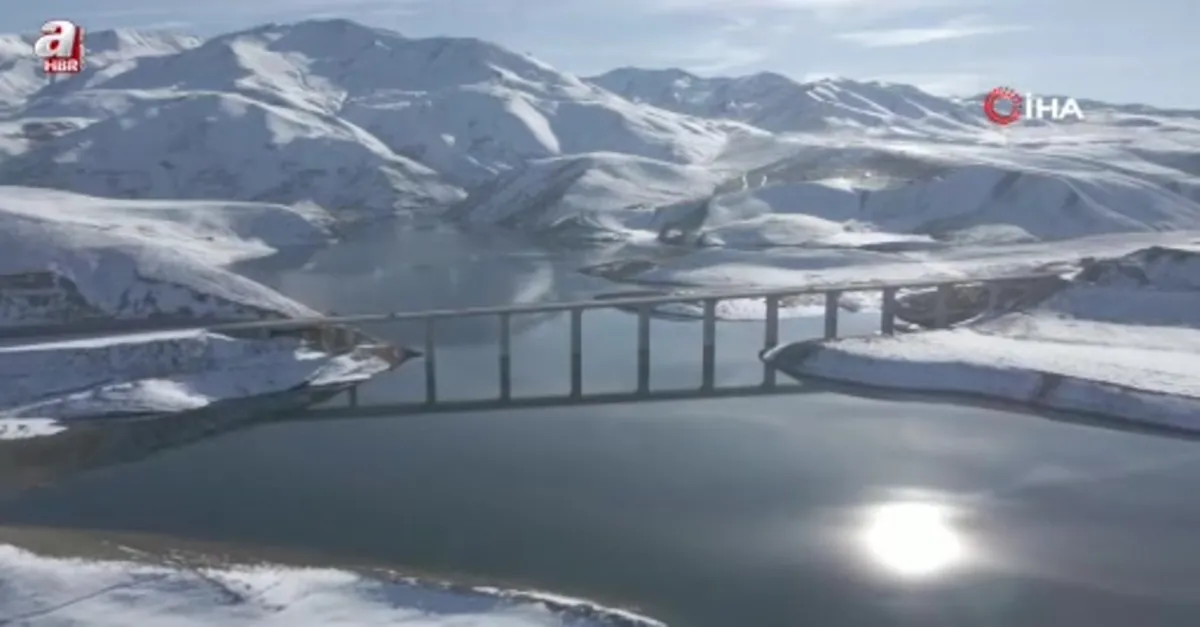 Erzincan’da kış masalı