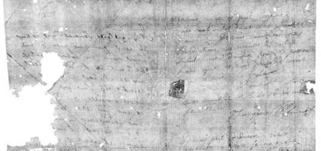 Gizemli mektubun şifresi çözüldü! X-ışını ile 300 yıl sonra ortaya çıktı