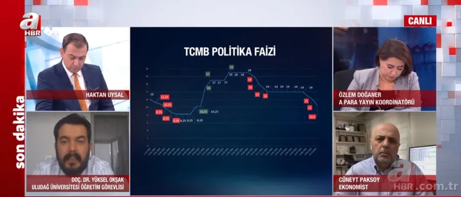 SON DAKİKA: Merkez Bankası faiz kararını açıkladı! Ekim ayı TCMB faiz kararı ne oldu? Altın, dolar... Yurtiçi piyasalar nasıl etkilenecek? 5