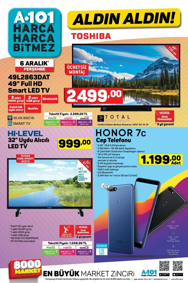 A101 katalog bu hafta! 6 Aralık A101 ürünleri! - 1