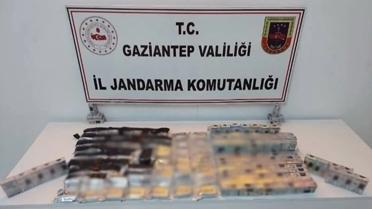 Gaziantep'te kaçak sigara ve tütün operasyonu: 7 kişi gözaltında