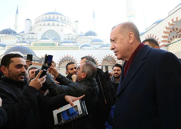 Başkan Erdoğan, Azize Acar'ın cenaze törenine katıldı - 4