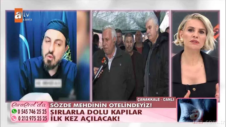 Türkiye Esra Erol'daki Mehdi skandalını konuşuyor! Sahte mehdi silahlanıyor mu? İhbarlar peş peşe yağdı! Nihat Hatipoğlu'ndan açıklama 21