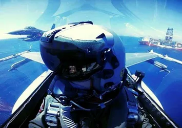 Doğu Akdeniz'de 'Yavuz'a F-16'lardan selam