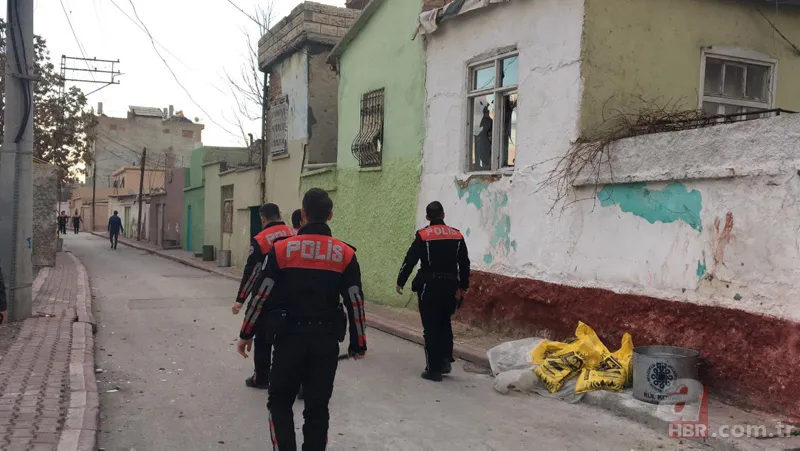 Konya'da iki aile sokak ortasında birbirine girdi 16