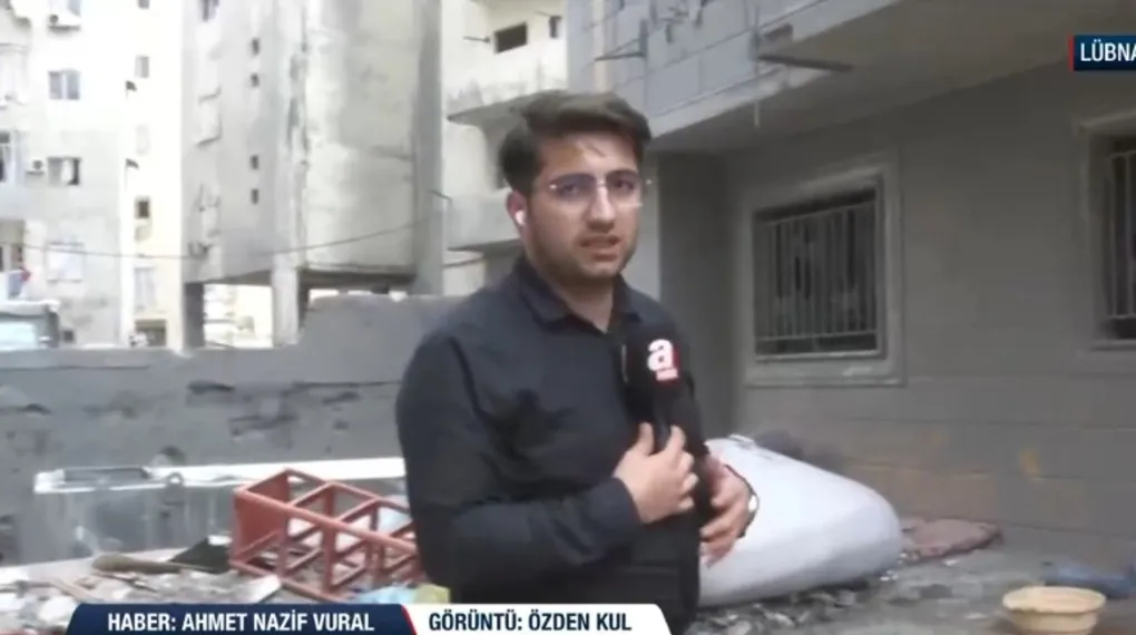 A Haber Dahiye’deki yıkımı görüntüledi