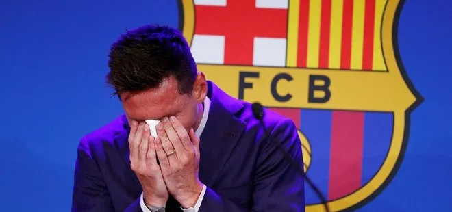 Lionel Messi, Barcelona’ya gözyaşları içerisinde veda etti! Bir devir sona erdi