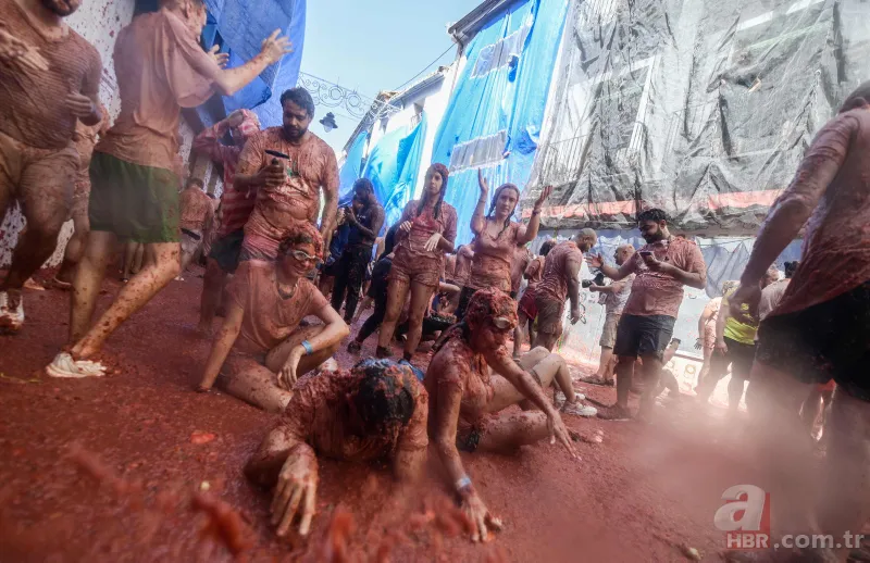 20 bin kişi 130 ton domates: La Tomatina! "Sanki yeniden doğuyoruz" 4