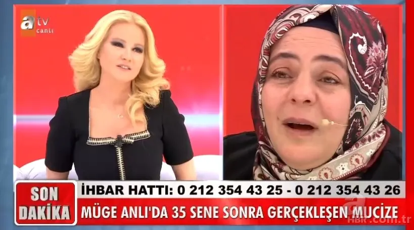 Hastaneye bırakılmıştı! 35 yıllık hasret Müge Anlı'da son buldu 1