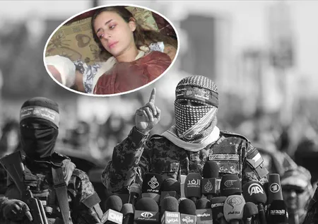 Kassam Tugayları: Elimizde 200 ile 250 arası esir var! İşte ellerindeki esir kadının tedavi görüntüleri