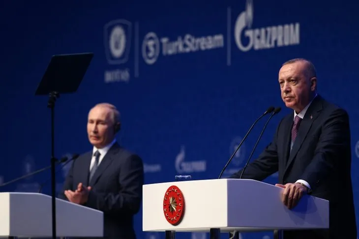 TürkAkım doğal gaz boru hattı açıldı! İşte tarihi kareler