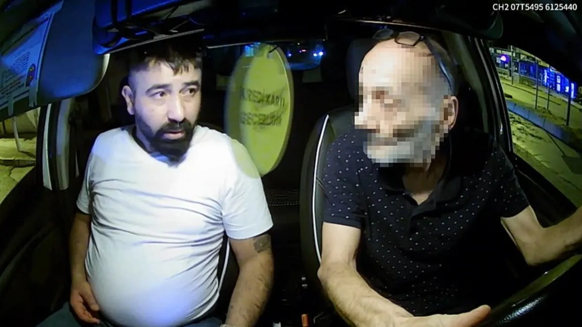 Antalya’da dehşet dolu anlar! Taksiciye kabusu yaşattı